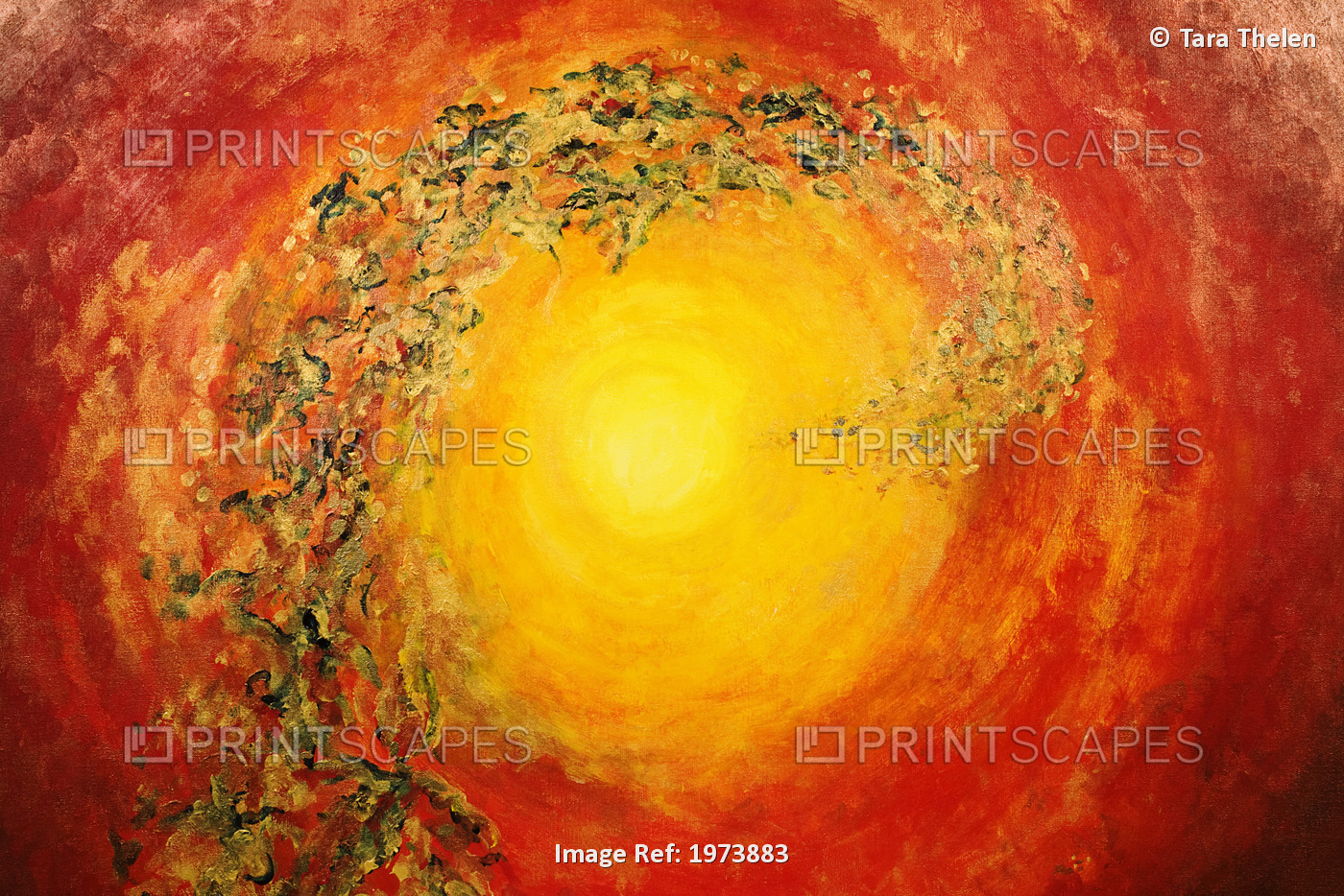 Ascending Light, Abstract Of Cosmic Spiral / Vortex, Energetic And Vibrant ...